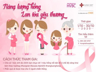 Cuộc thi ảnh: 'Năng lượng hồng – Lan tỏa yêu thương'