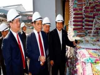 Xuất bán 1 tấn phân bón hữu cơ khoáng Lâm Thao thế hệ mới đầu tiên ra thị trường