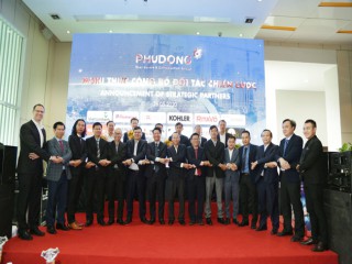 Phú Đông kí kết hợp tác chiến lược với 15 đối tác