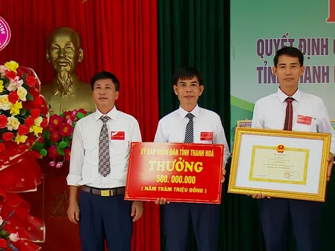 Xã Hà Ngọc đón nhận Quyết định đạt chuẩn Nông thôn mới năm 2023