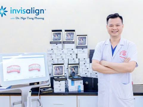 Hà Nội: Bác sĩ Ngô Tùng Phương với công nghệ chỉnh nha Invisalign hiện đại nhất thế giới