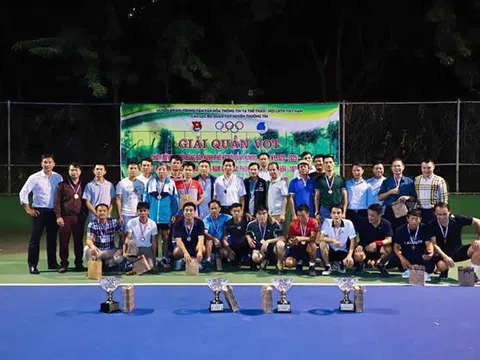 Tổ chức giải quần vợt chào mừng Đại hội Đảng bộ Thành phố Hà Nội lần thứ XVII