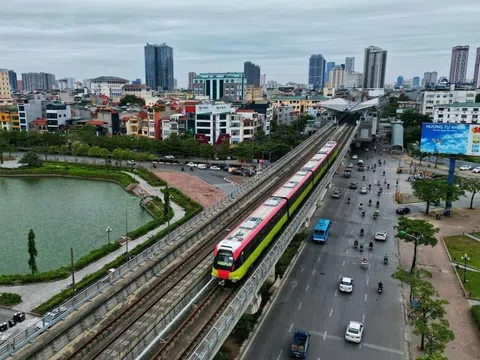 Cuối tháng 7 dự kiến vận hành đường sắt trên cao Nhổn - Ga Hà Nội