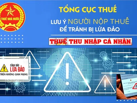 Tuyệt đối không cung cấp thông tin cá nhân cho đối tượng không rõ danh tính trong hoàn thuế TNCN