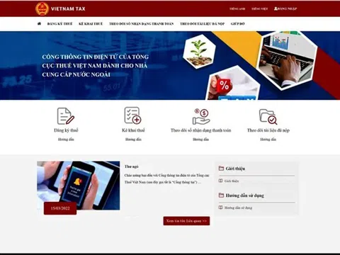 Từ 19/5, Nhà cung cấp ở nước ngoài sẽ do Chi cục Thuế mới quản lý