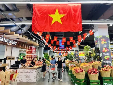 Siêu thị tăng tốc nguồn hàng, khuyến mãi cho người tiêu dùng dịp Quốc khánh 2/9