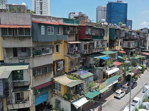 Hà Nội: Giá nhà tập thể cũ lập mặt bằng mới