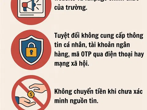 Công an phát cảnh báo khẩn tới tất cả sinh viên và phụ huynh toàn quốc