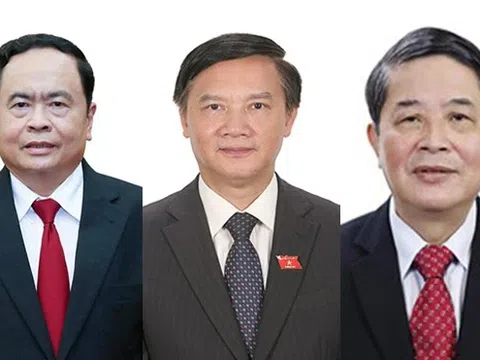 Chân dung Ủy viên Bộ Chính trị Trần Thanh Mẫn và 2 Ủy viên Trung ương vừa được bầu làm Phó Chủ tịch Quốc hội