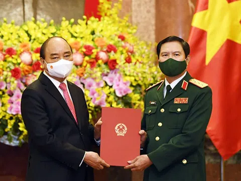 Thượng tướng Nguyễn Tân Cương giữ chức Tổng Tham mưu trưởng QĐND Việt Nam