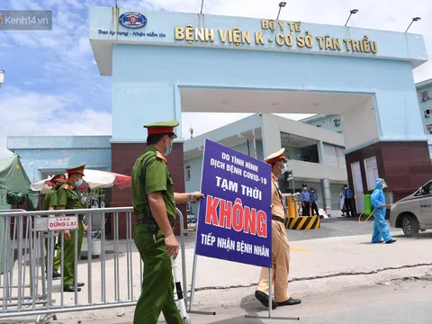 Bệnh viện K Tân Triều gỡ phong tỏa, chính thức hoạt động trở lại từ ngày 16/6
