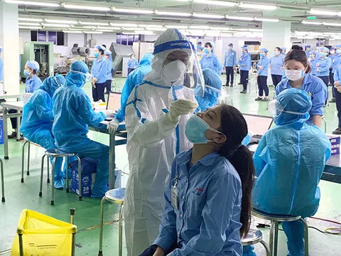 Phát hiện ca mắc COVID-19, Đà Nẵng xét nghiệm trong đêm hàng ngàn công nhân doanh nghiệp Việt Hoa