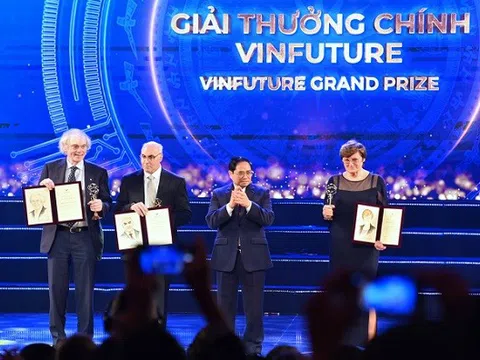 Giải thưởng VinFuture trị giá 3 triệu USD vinh danh 3 nhà khoa học nghiên cứu vaccine mRNA