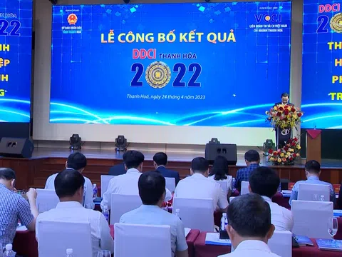 Công bố Chỉ số DDCI Thanh Hoá năm 2022