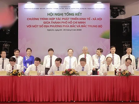 Thanh Hóa: Hiệu quả 10 năm hợp tác phát triển kinh tế - xã hội với TP Hồ Chí Minh