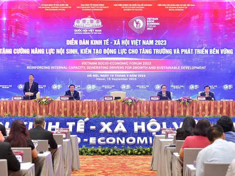 Diễn đàn Kinh tế - Xã hội Việt Nam 2023: "Tăng cường năng lực nội sinh, kiến tạo động lực cho tăng trưởng và phát triển bền vững"