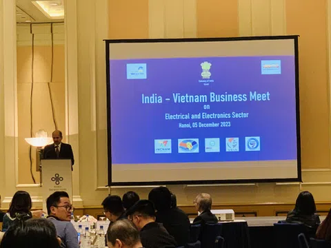 Hàng trăm doanh nghiệp Việt Nam - Ấn Độ trao đổi hợp tác trong lĩnh vực điện, điện tử