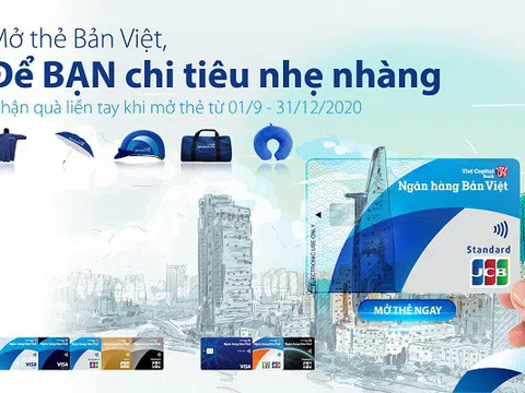 Ngân hàng Bản Việt ưu đãi cho chủ thẻ tín dụng