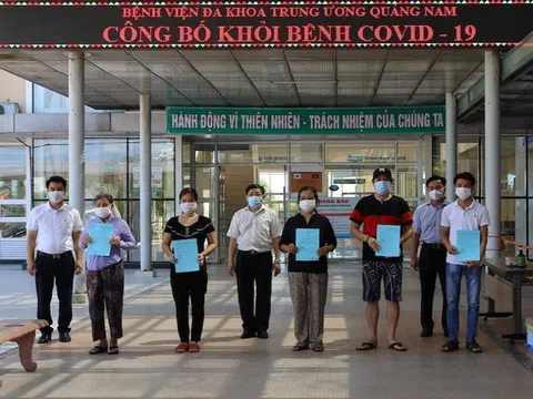 19 bệnh nhân Covid-19 ở Quảng Nam được công bố khỏi bệnh