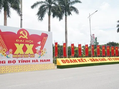 Hà Nam tổ chức Đại hội Đảng bộ cấp tỉnh đầu tiên của cả nước