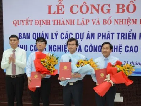 Đà Nẵng: Thành lập Ban quản lý các dự án phát triển hạ tầng khu công nghiệp & khu công nghệ cao