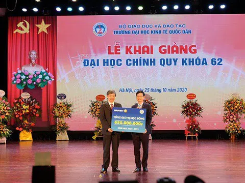 Học bổng “Bảo Việt - Niềm tin thắp sáng tương lai” đồng hành cùng sinh viên Đại học Kinh tế Quốc dân năm thứ 6 liên tiếp