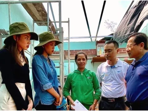Tập đoàn Đất Xanh: Hỗ trợ đồng bào ở Quảng Nam dựng lại nhà sau bão