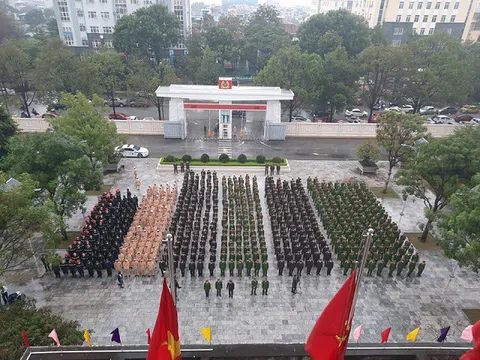 Thanh Hóa: Ra quân mở đợt cao điểm bảo đảm an ninh trật tự Tết Nguyên đán Tân Sửu 2021