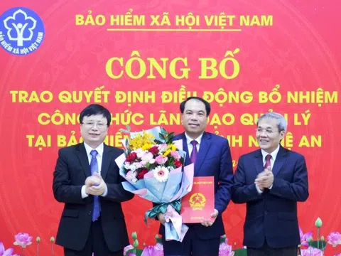 Bảo hiểm xã hội tỉnh Nghệ An có tân Giám đốc