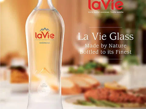 La Vie ra mắt sản phẩm chai thủy tinh, đảm bảo thu gom và tái chế