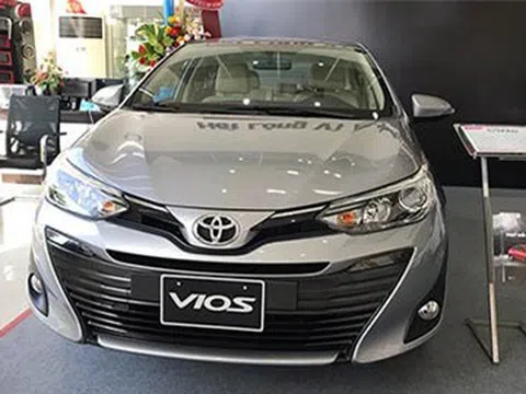 Toyota Vios 'đè bẹp' Hyundai Accent, Kia Soluto giá rẻ ở phân khúc hạng B