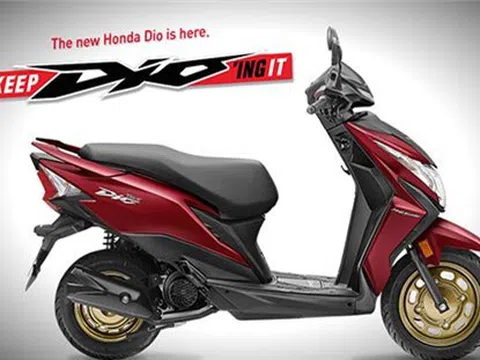 Xe ga Honda Dio 125 mới trình diện giá rẻ 242 triệu đồng