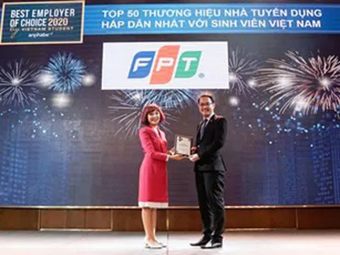 FPT và VNG dẫn đầu Top Thương hiệu Nhà tuyển dụng hấp dẫn nhất trong lĩnh vực CNTT
