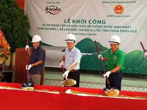 Carlsberg Việt Nam tài trợ dự án nước sạch cho người dân vùng cao A Lưới
