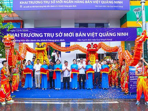 Ngân hàng Bản Việt Quảng Ninh khai trương trụ sở mới