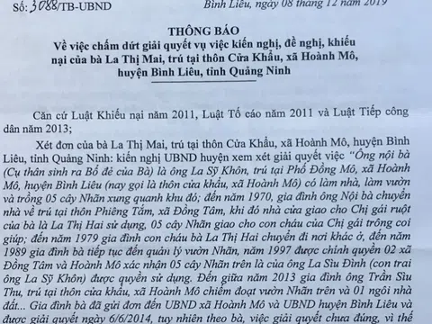 Bình Liêu, Quảng Ninh: Dân khiếu kiện kéo dài hơn chục năm, vì sao chính quyền chưa giải quyết?