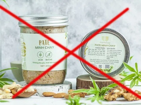 Vĩnh Phúc: Người tiêu dùng tạm thời không mua, không sử dụng thực phẩm Pate Minh Chay