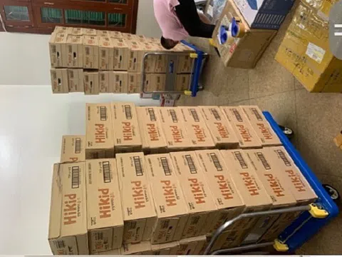 Lại phát hiện hàng trăm thùng mỹ phẩm, thực phẩm chức năng có dấu hiệu nhập lậu tại Hà Nội