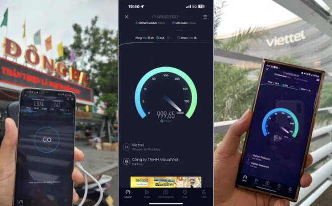 Tốc độ mạng 5G tại Việt Nam cao gấp 3 lần so với 4G
