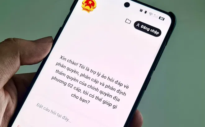 Trợ lý AI hỗ trợ người dân tra cứu thông tin đơn vị hành chính mới