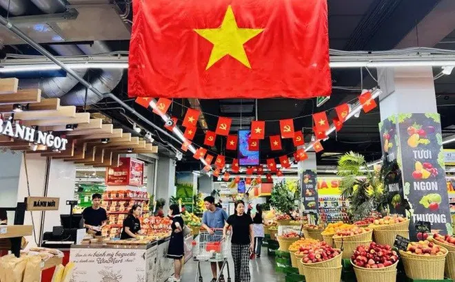 Siêu thị tăng tốc nguồn hàng, khuyến mãi cho người tiêu dùng dịp Quốc khánh 2/9