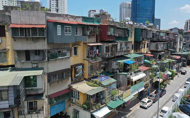 Hà Nội: Giá nhà tập thể cũ lập mặt bằng mới