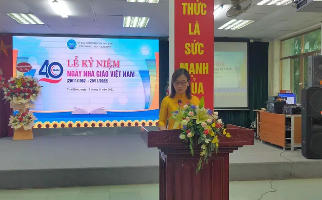 Đại học Thái Bình: Long trọng tổ chức kỷ niệm Ngày Nhà giáo Việt Nam