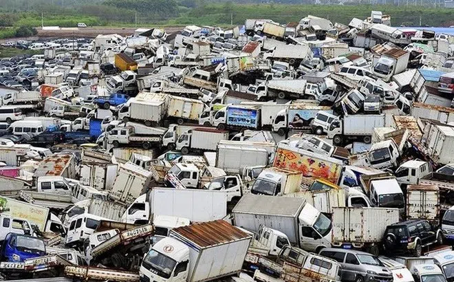 Từ 1/1/2022, hơn 20.000 ô tô hết niên hạn sử dụng phải thu hồi giấy phép đăng ký