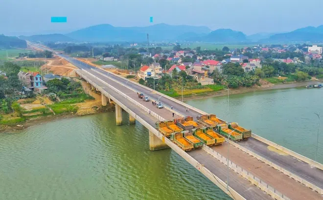 Cao tốc Mai Sơn - Quốc lộ 45 sẽ khánh thành vào 29/4