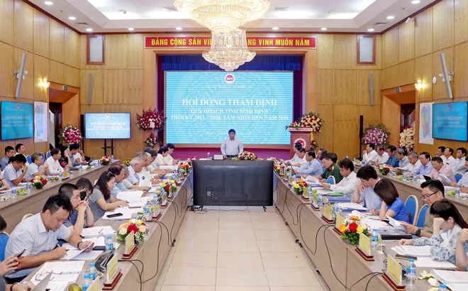 Hội nghị thẩm định quy hoạch tỉnh Bình Định thời kỳ 2021-2030, tầm nhìn đến năm 2050