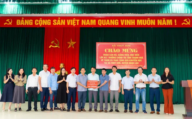 Trường chính trị tỉnh Thanh Hóa: Lan tỏa phong trào khuyến học, khuyến tài