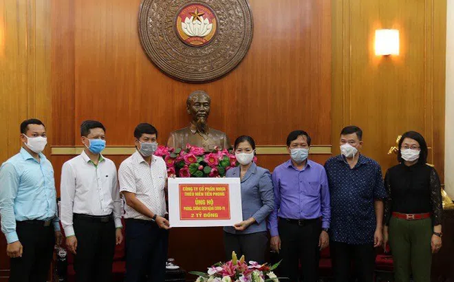 Nhựa Tiền Phong tiếp tục chung sức cùng Quảng Nam, Đà Nẵng đẩy lùi dịch Covid-19