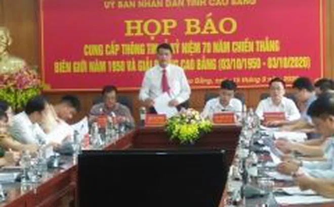 Cao Bằng: Chương trình tổ chức Lễ kỷ niệm 70 năm Chiến thắng Biên giới năm 1950 và Giải phóng tỉnh Cao Bằng