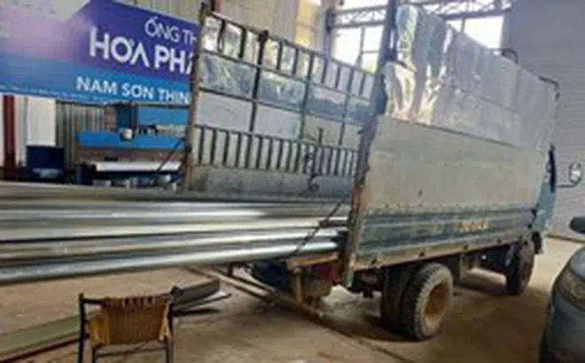 Kinh doanh thép hộp giả mạo thương hiệu, cơ sở kinh doanh bị xử phạt 55 triệu đồng